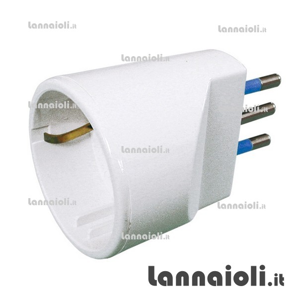 PRESA ADATTATORE SCHUKO T10 T16 
